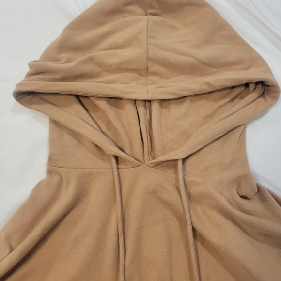 Express Camel Hooded Dress - Picture 3 of 6